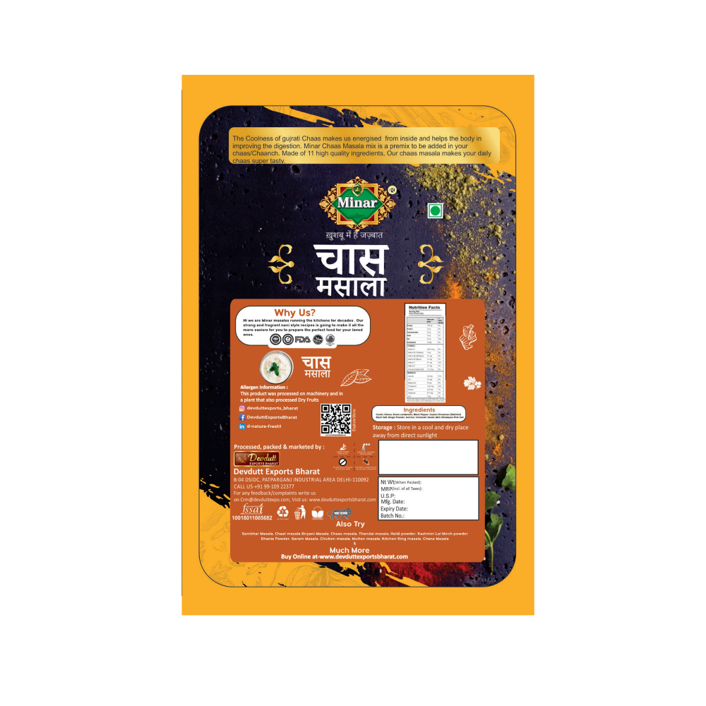 Chaas Masala Back