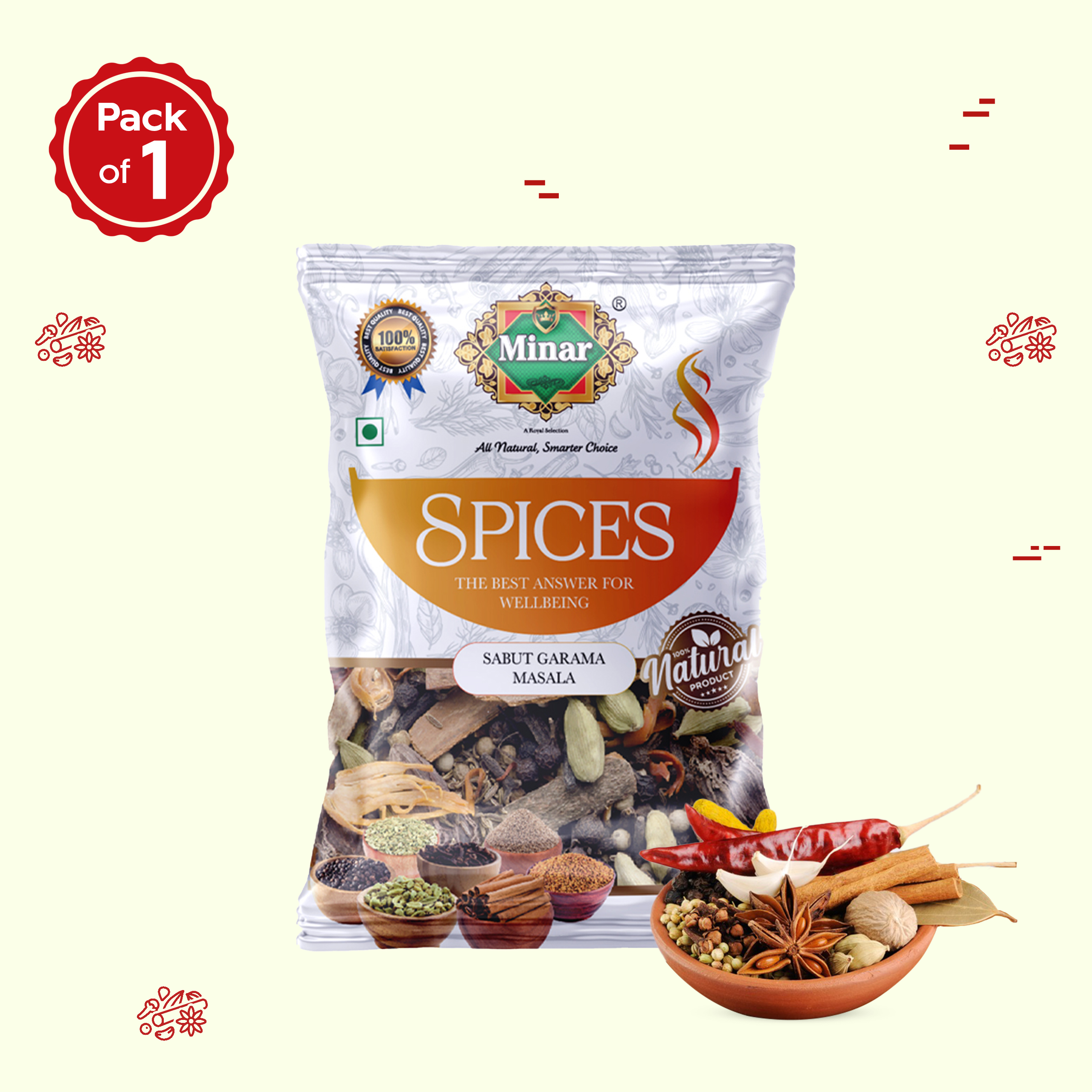 Sabut garam masala pc 1